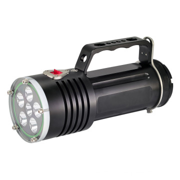 Waterproof100m Diving Lanterna 5, 000lm CREE U2 LED Tocha Luz Recarregável